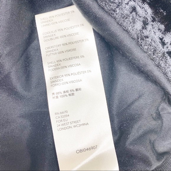 Free people Kay velvet mini in black - Picture 7 of 9